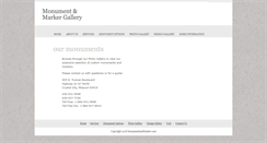 Desktop Screenshot of monumentandmarker.com